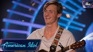 Jonny Brenns Auditions for American Idol With Original Love Song  American Idol 2018 on ABC [upl. by Dalenna]