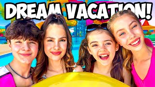 24 HOUR WATERPARK CHALLENGEDream Summer Vacation [upl. by Bjorn237]