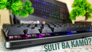 Tecware Phantom L Review AbotKayang LowProfile Mechanical Keyboard [upl. by Eedebez217]