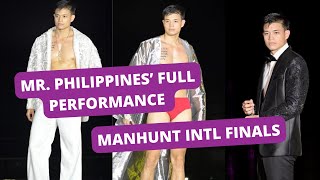 JOSHUA DE SEQUERA  FULL PERFORMANCE  MANHUNT INT’L 2022 FINALS [upl. by Shaefer214]