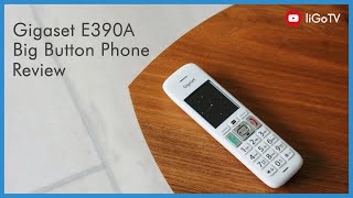 Gigaset E390A Big Button Cordless Phone Review  liGocouk [upl. by Phelgen]