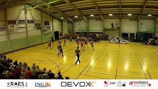 Basket Sijsele  KBBC Oostkamp 1e Helft [upl. by Ludwog]