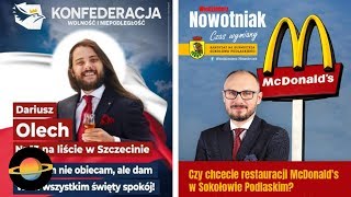 10 najgłupszych plakatów wyborczych w Polsce cz 1 [upl. by Aver]