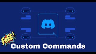 Discord custom commands bot  Make text embed and role commands for free [upl. by Alburga]