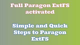 How To Download amp Install Paragon ExtFS On PC 2024 [upl. by Eirahs]