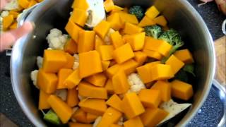 Making Vegetable Puree Baby Food [upl. by Elvina786]