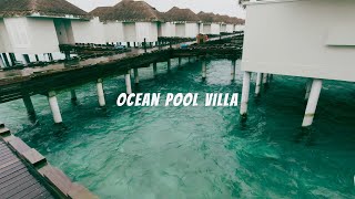 BEST WATER VILLA  Finolhu MALDIVES  Full Tour [upl. by Nallac974]