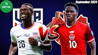 USA vs CANADA MATCH PREVIEW  Expectations Match Context and Score Predictions 🇺🇸 🇨🇦 [upl. by Tom]