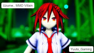 【 MMD 】Villain  KDA Uzume [upl. by Yager]