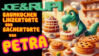 Joe amp Rupi  ein Paket mit 3 x Kuchen  Torten von Petra  Sachertorte  Baumkuchen  Linzertorte [upl. by Kotto174]