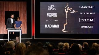 Oscar Nominations 2016 Full Show On Demand [upl. by Kuehn]