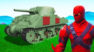 NEW TANK Build Challenge In FORTNITE [upl. by Aztirak]