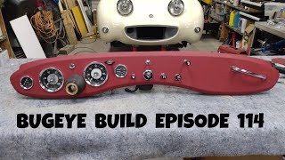 How I installed the gauges and switches in the dashboard of the Frogeye Sprite Bugeye Build Ep 114 [upl. by Fillbert]