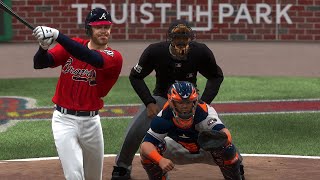 Atlanta Braves vs Houston Astros  Game 4 World Series 2021  Full Game Highlights  MLB The Show 21 [upl. by Lahcsap]