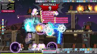 Scania Maplestory IceLightning Training 44000 killshr Outlaw Street 3 [upl. by Nylram]