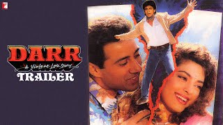 Darr  Official Trailer  Shah Rukh Khan Juhi Chawla Sunny Deol Anupam Kher Tanvi  Yash Chopra [upl. by Hadwin]