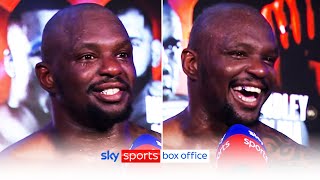 quotI can beat ANYONEquot  Dillian Whyte reacts to his 4th round demolition of Alexander Povetkin [upl. by Towland]