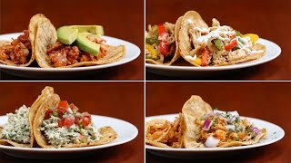 Chicken Tacos 4 Ways [upl. by Ynots]