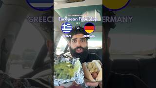 GREECE VS GERMANY  European Food Cup [upl. by Dnaltiak]