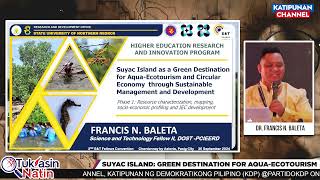 TUKLASIN NATIN l Suyac Island Green Destination for AquaEcotourism [upl. by Lerred]