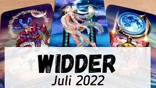 ♈WIDDER  Juli 2022  Wofür entscheidest Du Dich Mangel oder Erfüllung Tarot [upl. by Gnuoy]