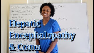 Medical Surgical Gastrointestinal System Hepatic Encephalopathy amp Coma [upl. by Shayla]