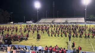 UGA redcoat band performance for Northeast Georgia Marching Bands Exhibition 2024 part 1 [upl. by Sybley382]