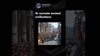 AI Brings Ancient Rome to Life in STUNNING Detail ai rome tech aiviral aigenerated aiart [upl. by Issirk938]