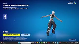 Fortnite Nouvelle Emote Swag Photogénique [upl. by Filippo]