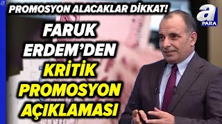 Promosyon Başvuruları Başladı Peki Hangi Emekliler Promosyon Alacak Faruk Erdem Tek Tek Yanıtladı [upl. by Adnale]