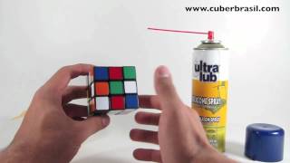 Como lubrificar um Cubo Mágico [upl. by Kenelm]