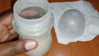 Hand expressed breast Milk while stopping breastfeeding part 1 [upl. by Eselahs]