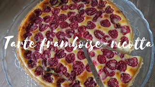 Tarte framboise ricotta [upl. by Yesor]