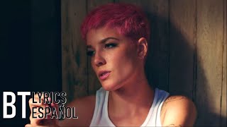 Halsey  Without Me Lyrics  Español Video Official [upl. by Assilym]