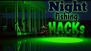 10 Night Fishing HACKs [upl. by Pontone680]