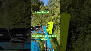 Using A Lane Shark Front mount Rotary Cutter on LS Tractor tractor [upl. by Anitserp349]