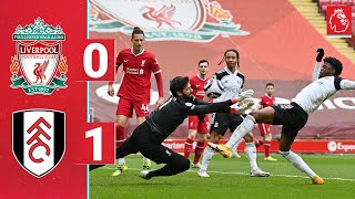 Highlights Liverpool 01 Fulham  Firsthalf goal the difference at Anfield [upl. by Donell]