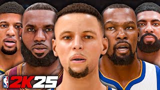 I Went Back to the Steph Curry Era on NBA 2K25 First Ever Gameplay [upl. by Amjan]