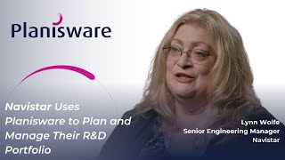 Navistar Uses Planisware to Plan and Manage Their RampD Portfolio [upl. by Netsew]