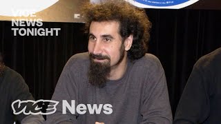 Serj Tankian Talks to Us About the War In NagornoKarabakh [upl. by Yatnoj]