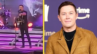 Scotty McCreery Stops Concert to Kick Out Man After He Hit Woman [upl. by Yanahc]