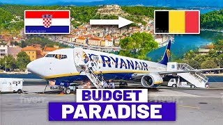 PRIVATE JETS and BUDGET AIRLINES  Boeing 737 to Zadar 🇭🇷  RYANAIR [upl. by Stevana]