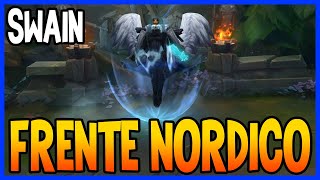 SKIN de SWAIN FRENTE NORDICO  League of Legends [upl. by Dent960]