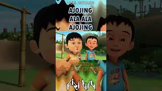 Upin dan Ipin AJOJING ALA ALA AJOJING upinipin aksiupinipin memes upin fyp shorts lucu ytp [upl. by Yeblehs492]