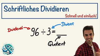 Schriftliches Dividieren  einfach erklärt [upl. by Assilam]