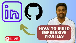 Create Impressive LinkedIn amp GitHub Profiles for better Job opportunities [upl. by Eric989]