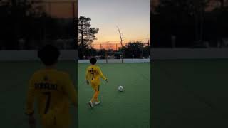 Football skills need time football ronaldo messi mbappe haaland lamineyamal shorts [upl. by Ecylahs]