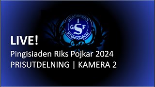 Prisutdelning  Kamera 2  Pingisiaden Riks Pojkar 2024 [upl. by Ellirpa]