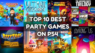 Top 10 Best Party Games On PS4  2023 [upl. by Norret994]