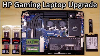 HP Pavilion Gaming Laptop Ultimate RAM and SSD Upgrade Guide [upl. by Buchheim458]